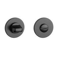 Aprile | Prestige WC garnituur rozet | 52x5mm | Zwart - thumbnail