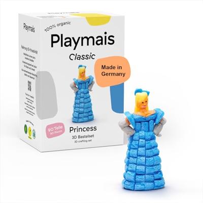 Playmais classic 3d prncess - 90 stukjes Playmais classic 3d prncess - 90 stukjes