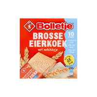 Bolletje brosse eierkoek met melklaagje (10x 15,5gr) - thumbnail
