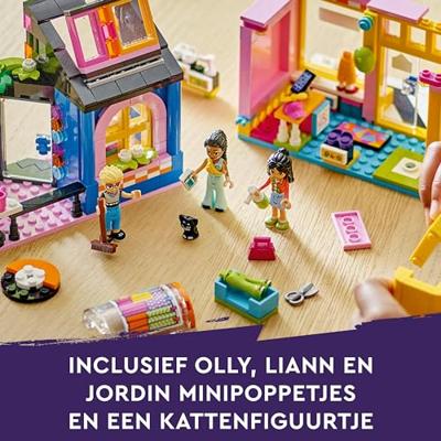 LEGO friends 42614 vintage kledingwinkel - thumbnail
