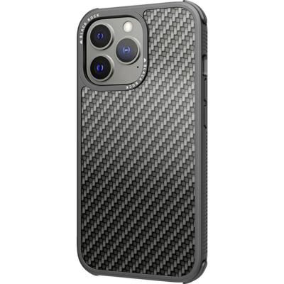 Black Rock Cover Robust Real Carbon Voor Samsung Galaxy S20 Plus Zwart