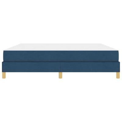 Boxspring bed Blauw en Bruin 180 x 200 cm