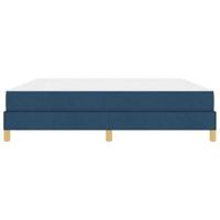 Boxspring bed Blauw en Bruin 180 x 200 cm - thumbnail