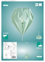 Eglo Pastel hanglampCarlton-P Pastel groen - 49026 - thumbnail