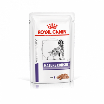 Royal Canin Expert Mature Consult natvoer hond (paté) 4 trays (48 x 85 g)