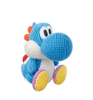 Amiibo Yoshi's Woolly World Collection - Light-Blue Yarn Yoshi
