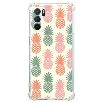 OPPO A16 | A16s | A54s Beschermhoes Ananas OPPO A16 | A16s | A54s Beschermhoes Ananas