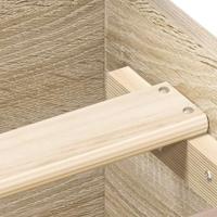 Bedframe zonder matras hout sonoma eikenkleurig 90x200 cm - thumbnail