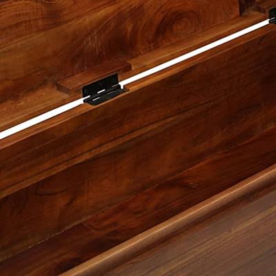 Opbergkist 110x35x41 cm massief acaciahout Opbergkist 110x35x41 cm massief acaciahout