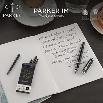 Parker IM vulpen medium, blauw CT