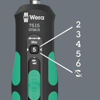 Wera 7515/7 Kraftform Safe-Torque Speed Bicycle 1 05075850001 Bitset 7-delig Torx, Inbus Incl. bithouder en schroevendraaier - thumbnail
