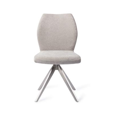 Jesper Home Ikata eetkamerstoel Pretty Plaster turn steel