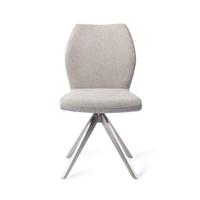 Jesper Home Ikata eetkamerstoel Pretty Plaster turn steel - thumbnail