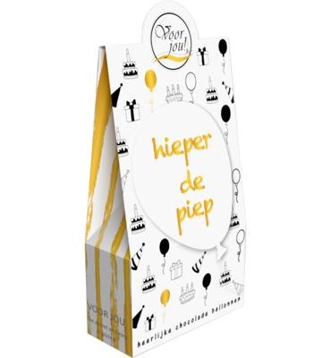 Voor Jou! Cadeau doos hieperdepiep 2 100 Gram Voor Jou! Cadeau doos hieperdepiep 2 100 Gram