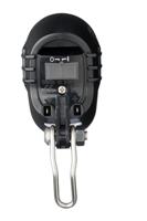 Axa Koplamp echo 15 switch aan/uit led dynamo zwart - thumbnail