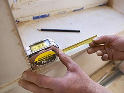 Stanley handgereedschap Rolbandmaat Powerlock boveninkijkvenster | 5m - 19mm - 0-33-932 - thumbnail