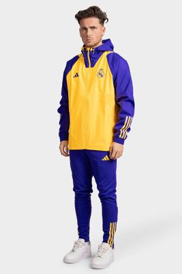 Real Madrid All Weather Trainingspak Senior 2023/2024 - Maat L - Kleur: GeelPaars | Soccerfanshop