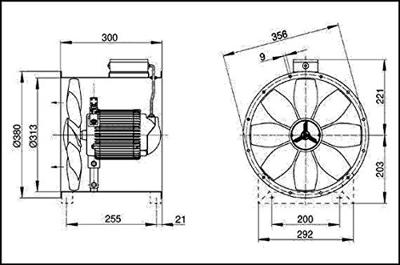 Maico Ventilatoren 0086.0024 Axiaalventilator Maico Ventilatoren 0086.0024 Axiaalventilator
