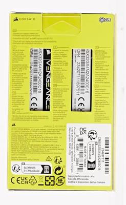 Corsair CMSX32GX4M2A2400C16 Werkgeheugenmodule voor laptop DDR4 32 GB 2 x 16 GB 2400 MHz 260-pins SO-DIMM CL16 CMSX32GX4M2A2400C16 Corsair CMSX32GX4M2A2400C16 Werkgeheugenmodule voor laptop DDR4 32 GB 2 x 16 GB 2400 MHz 260-pins SO-DIMM CL16 CMSX32GX4M2A2400C16