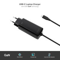 Oplader TooQ TQLC-USBCGAN65PD-C Zwart 65 W - thumbnail