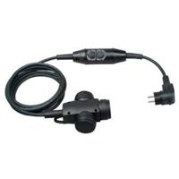 Bachmann 919.015 PRCD-verlengkabel PRCD-S 250 V Zwart IP44 - thumbnail