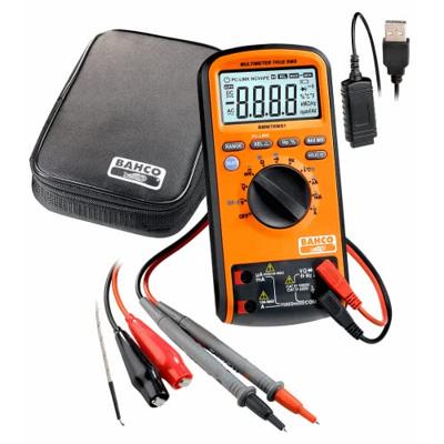 Bahco Digitale multimeter | automatisch bereik | True RMS 1000 V en aansluiting op pc - BMMTRMS1 Bahco Digitale multimeter | automatisch bereik | True RMS 1000 V en aansluiting op pc - BMMTRMS1