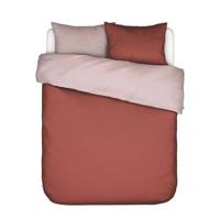 Covers En Co Covers & Co Two In One Dekbedovertrek - 2-persoons (200x200/220 Cm + 2 Slopen) - Percal Katoen - Rust - thumbnail