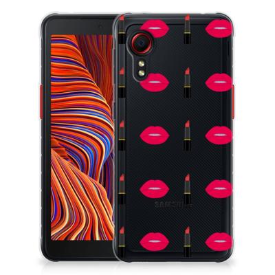 Samsung Galaxy Xcover 5 TPU bumper Lipstick Kiss