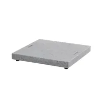 Granieten Voet Antraciet Met Wieltjes 125 kg - thumbnail