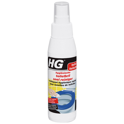 HG Hygiënische toiletbril 'snel' reiniger 90 ml