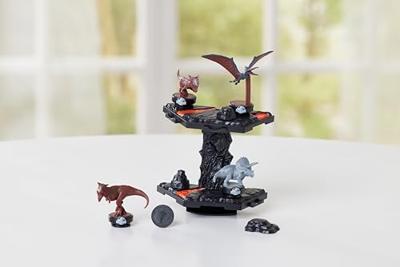 Balansspel - EPOCH GAMES - Jurassic World Volcano Quake - Dinosaurussen op platform, de laatste op de plaats wint!