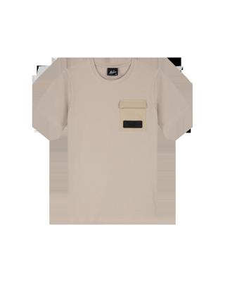 Nylon Pocket T-Shirt Taupe