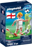 PLAYMOBIL voetbalspeler Engeland junior 8 delig - thumbnail