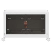 VidaXL Opbergbox stapelbaar met wielen 75 l 64x40x41 cm - thumbnail