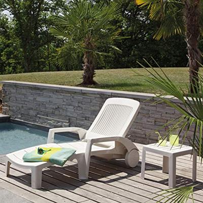 Bijzettafel Grosfillex Wit Hars Plastic 40 x 40 x 35 cm