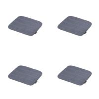 Modern dining kussen 40x40 outdoor Manchester denim grijs (4 stuks) Madison - Madison - thumbnail