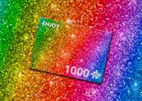 Rainbow Glitter Gradient Puzzel 1000 Stukjes - thumbnail
