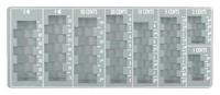 Muntinzetbak pavo 275x110x20mm grijs - thumbnail