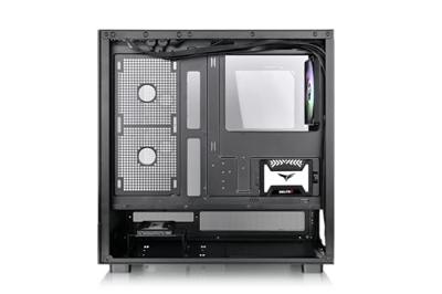 Thermaltake view 270 tg argb midi tower behuizing (zwart | 2x usb-a | 1x usb-c | rgb | tempered glass)