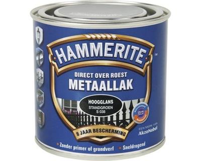 Hammerite Metaallak Hoogglans | ST Groen | S038 | 250ml - 5093896 Hammerite Metaallak Hoogglans | ST Groen | S038 | 250ml - 5093896