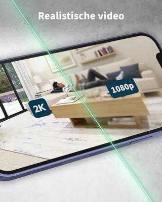 ARLO ESSENTIAL2 2K INDOOR CAMERA 2-PACK VMC3260-100EUS IP-Bewakingscameraset WiFi Met 2 cameras 2688 x 1520 Pixel
