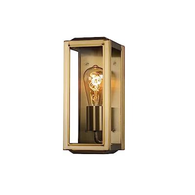 Konstsmide Carpi Messing 7348-800 Buitenlamp (wand) Gloeilamp E27 Messing