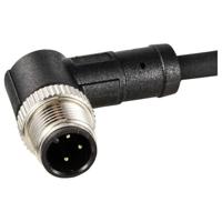 TRU COMPONENTS TC-12833092 Sensor/actuator aansluitkabel M12 Aantal polen (sensoren): 3 Stekker, haaks 2 m 1 stuk(s) - thumbnail