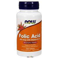 Folic Acid (Foliumzuur) 250tabl - thumbnail