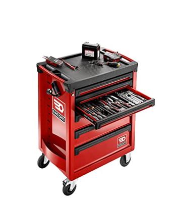 Facom Roll Gereedschapswagen 6 Laden M3 Rood - ROLL.6M3A - ROLL.6M3A