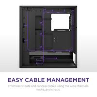 ATX Semi-toren doos NZXT H510 Zwart - thumbnail