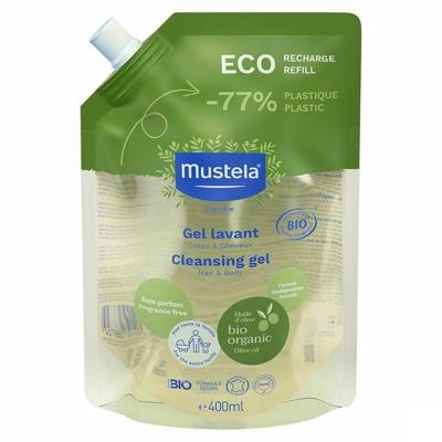 Mustela Fam Bio Wasgel Eco Refill 400ml
