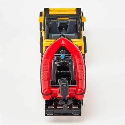 Siku 1658 jeep met boot