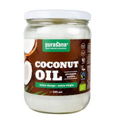 Purasana Kokosolie extra virgin bio 500 Milliliter
