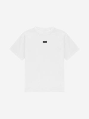 Nik&Nik zomer t-shirt jongens - off wit, oversized - Duuke